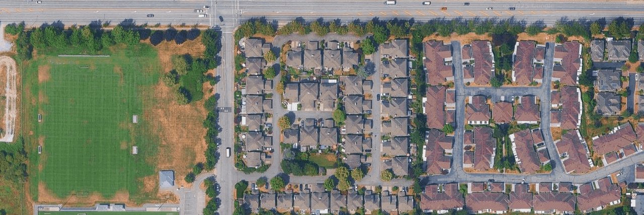 Ashley Green aerial view