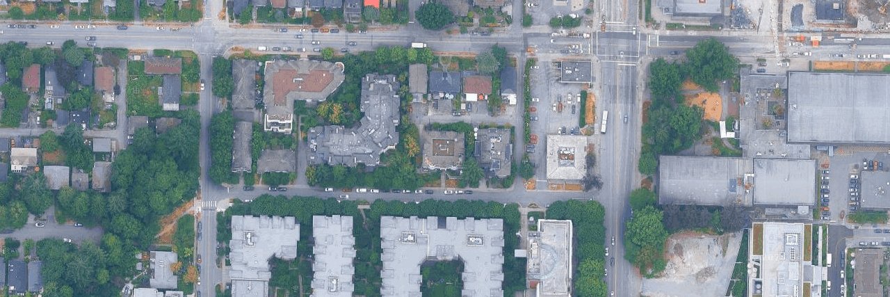 The Emerald aerial view