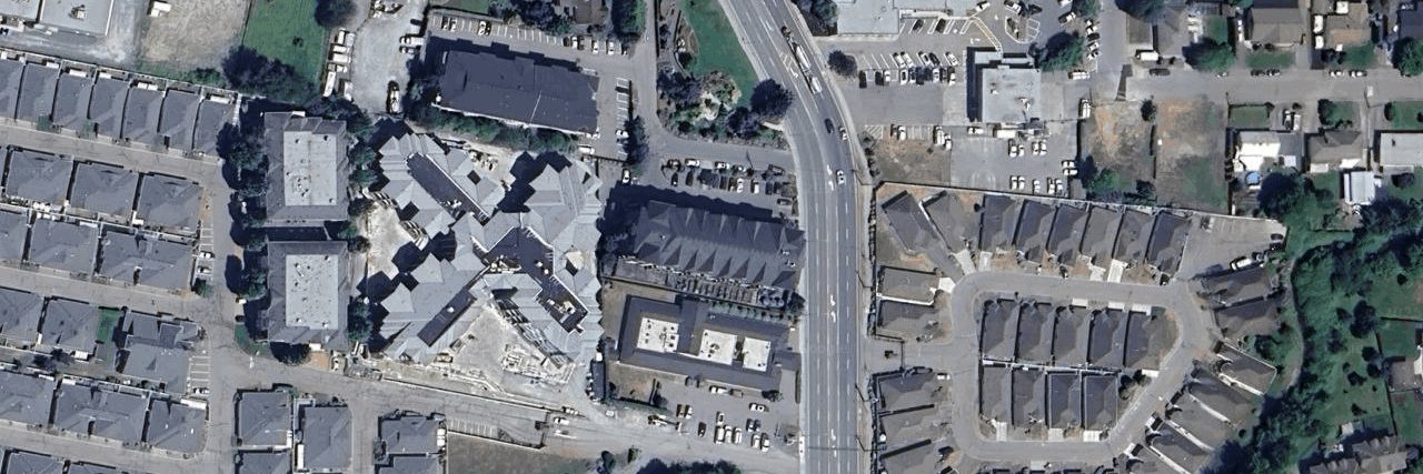 Auburn Retirement Residences aerial view