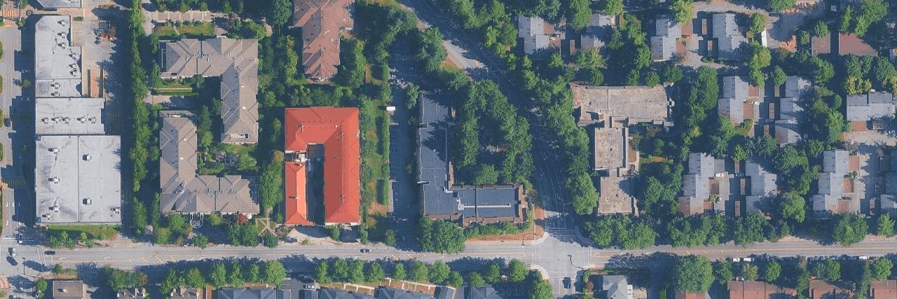 Hampton Place aerial view