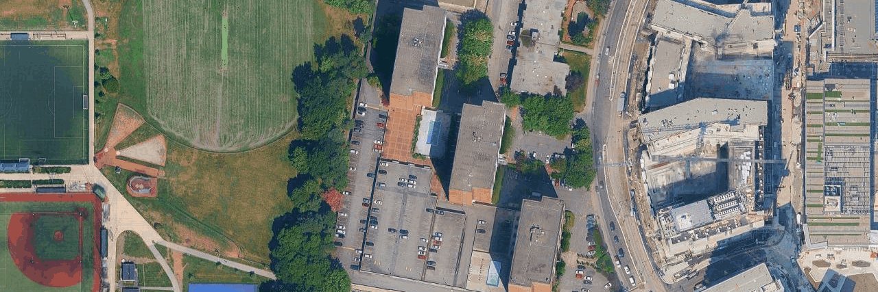 Regency Park Towers aerial view