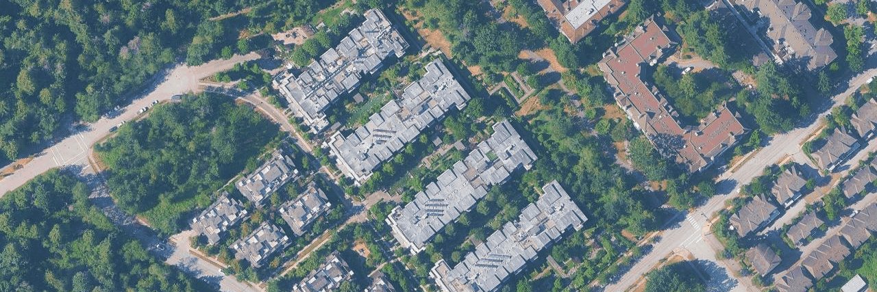 Green aerial view