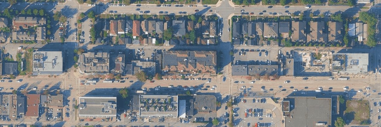 Tramonto aerial view