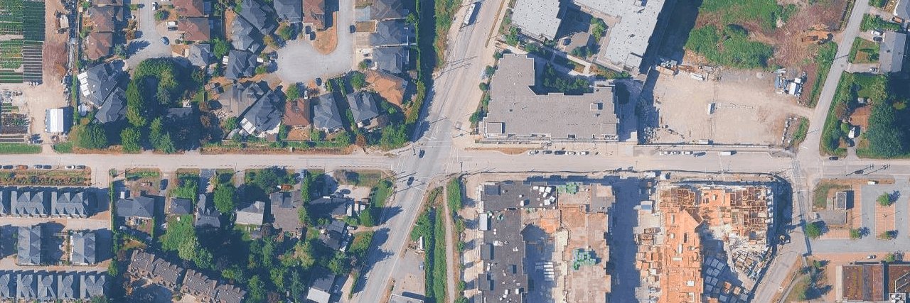 Hamilton Village Phase 2 - West aerial view