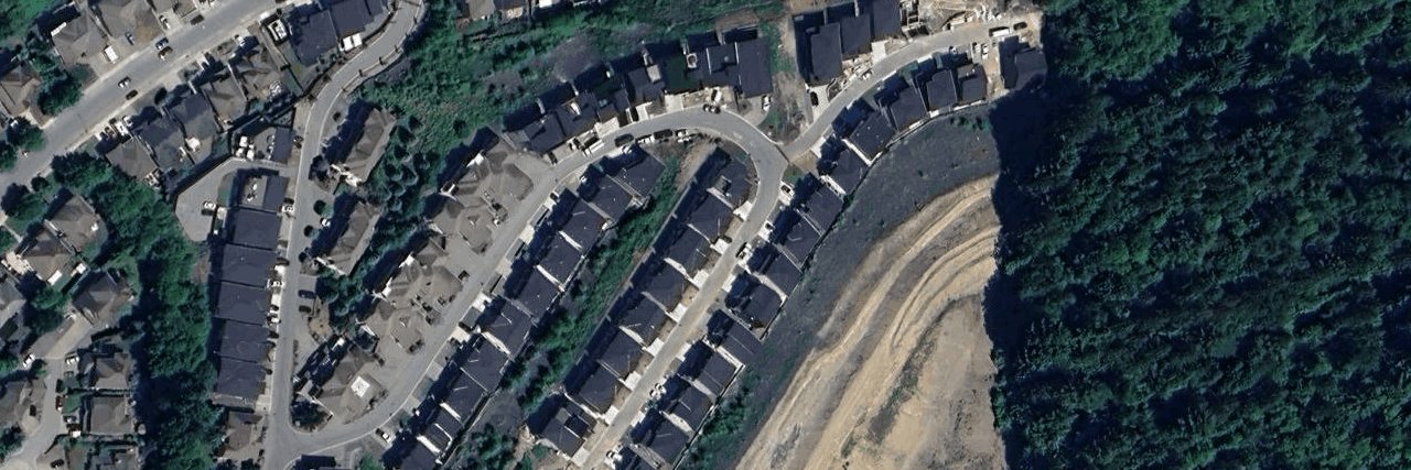 Goldspring Heights aerial view
