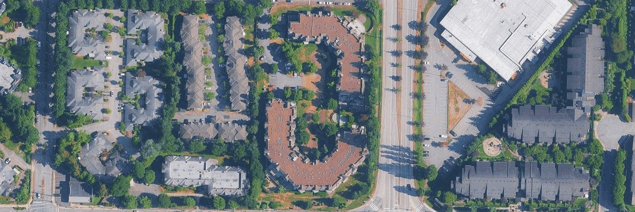 Bayberry Lane aerial view