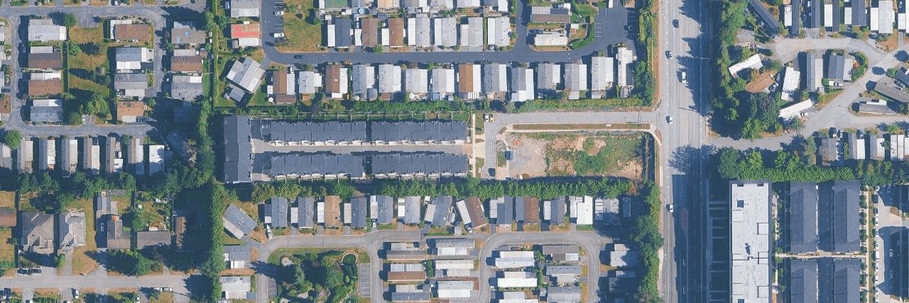 Crest Lane aerial view
