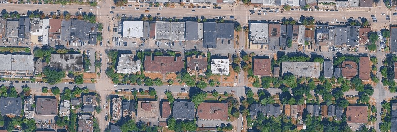 The Fifth Avenue aerial view