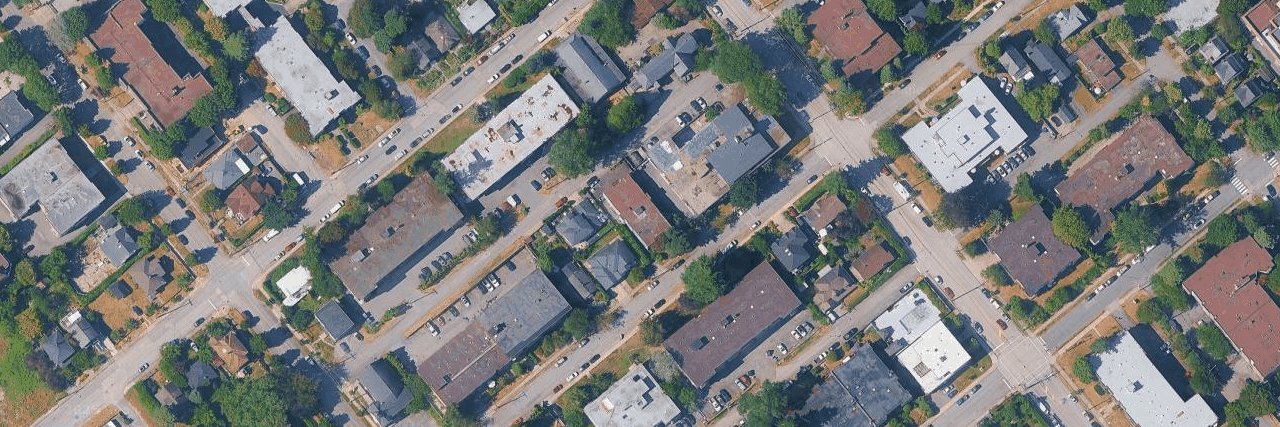 aerial view