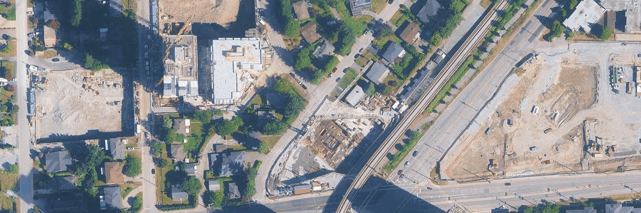 Elmwood aerial view