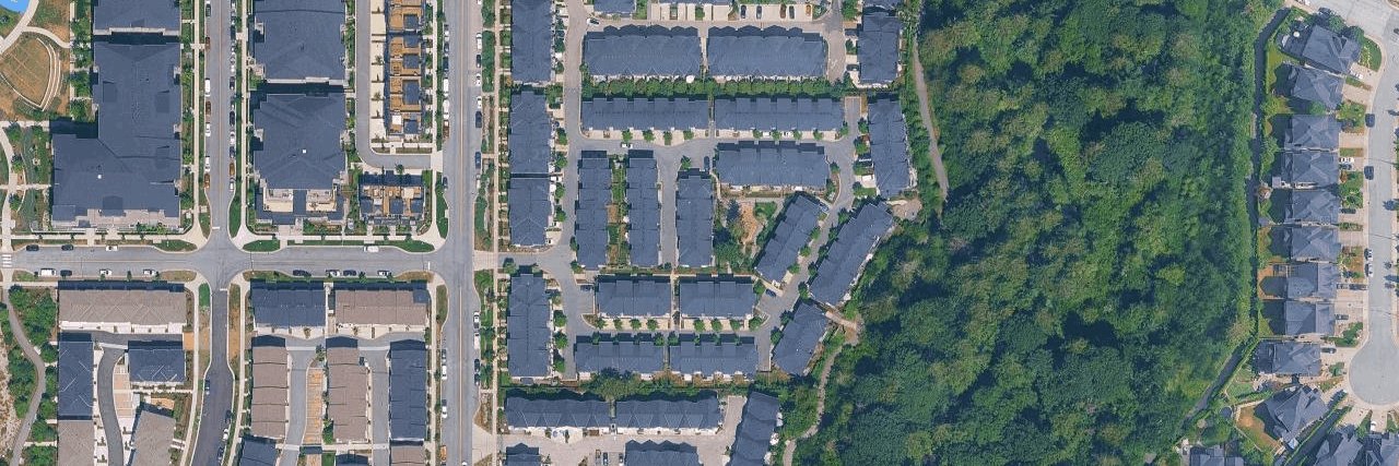 Zetter Place aerial view