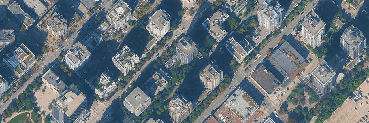 The Gallery Building aerial view