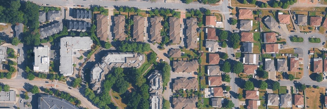 Strawberry Hill Estate aerial view