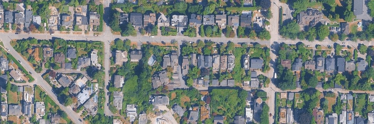 Sasamat Heights aerial view