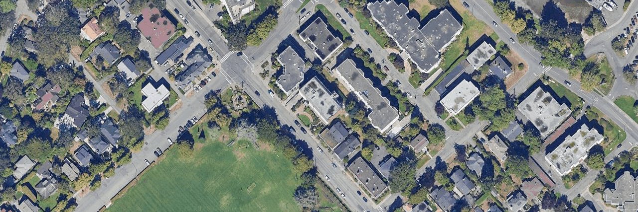 Windsor Park House aerial view