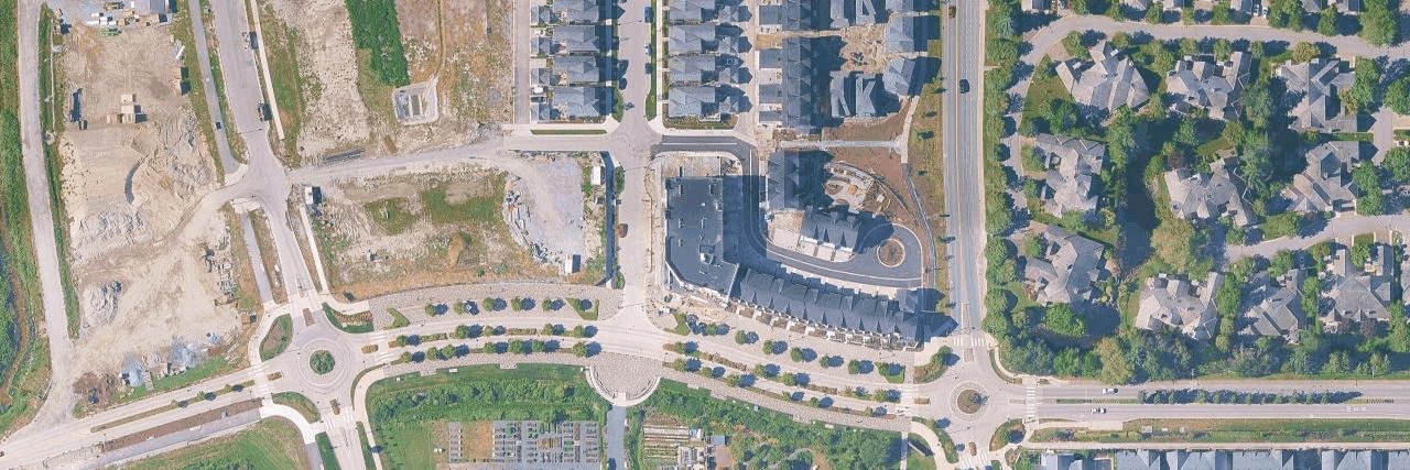 High Street Flats aerial view