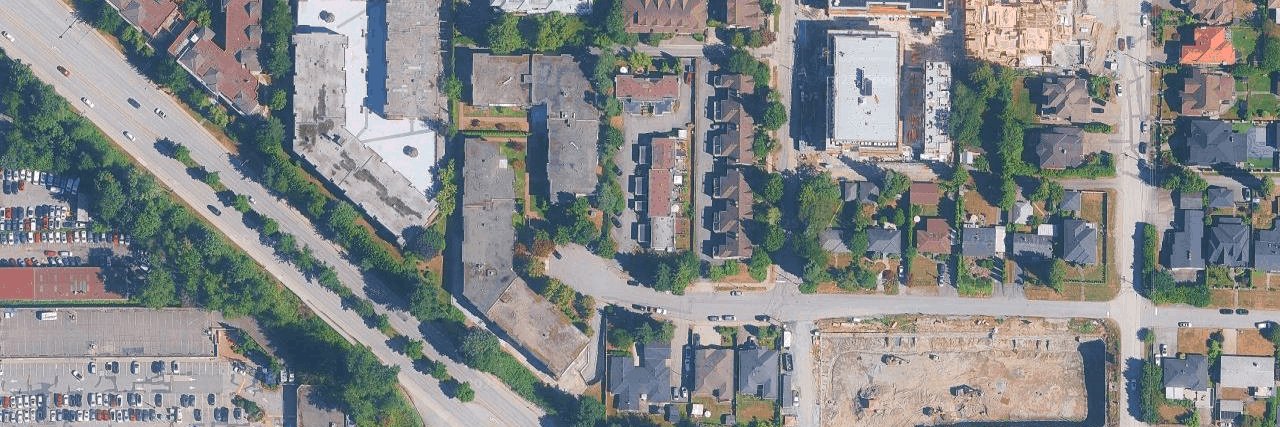 Wedgewood Place aerial view