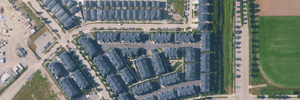 Tsawwassen Landing aerial view