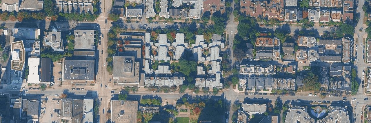 Fairview Village aerial view