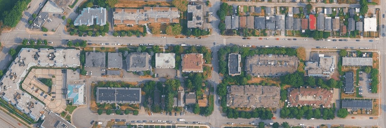 Cambridge Gardens aerial view