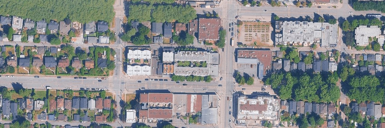 Folkstone aerial view