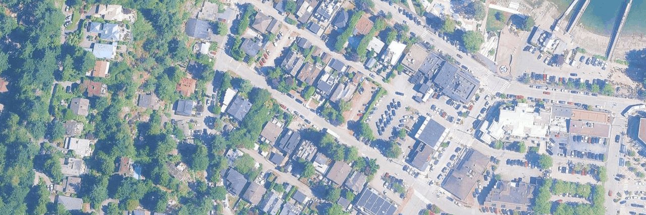 Horseshoe Bay Village aerial view