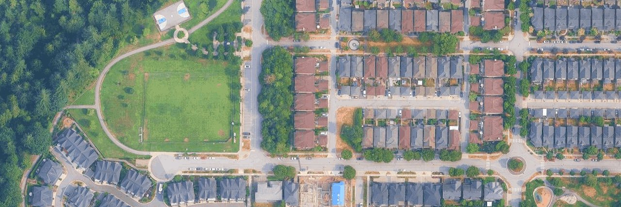 Belmont West aerial view