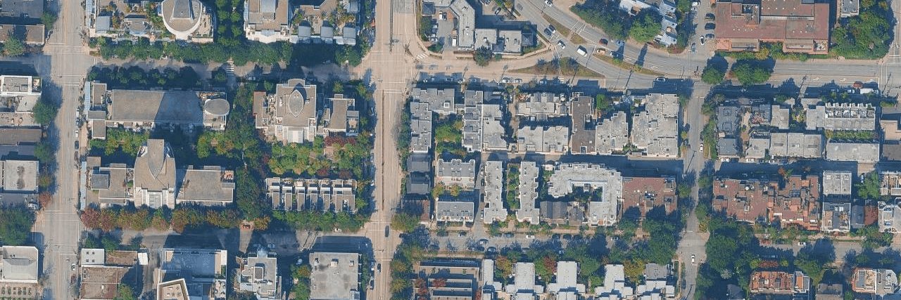 The Nottingham aerial view