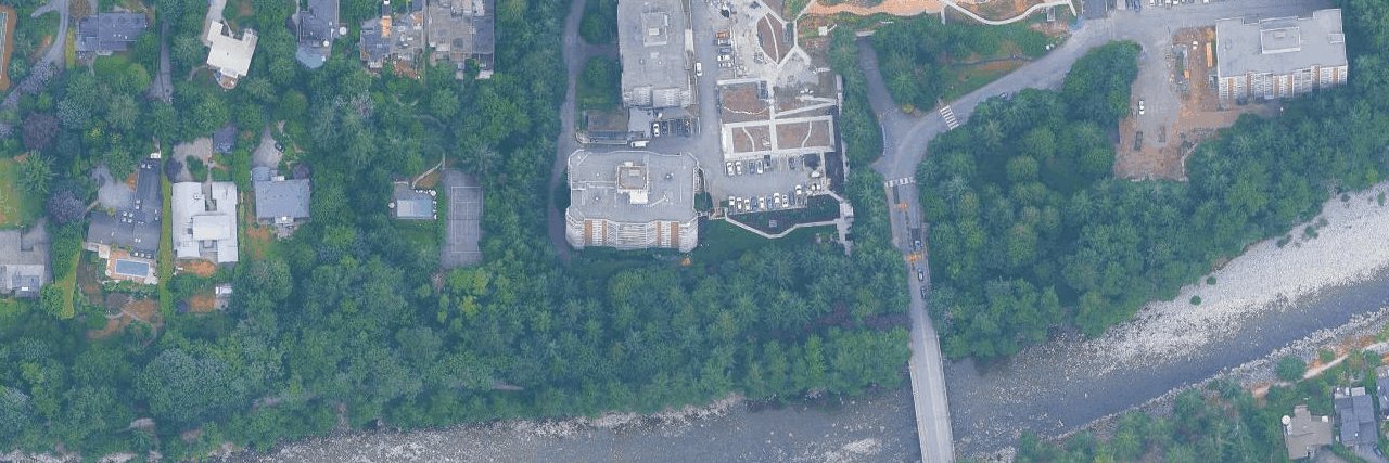 Woodcroft Estates/Capilano Building aerial view