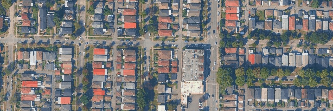 aerial view