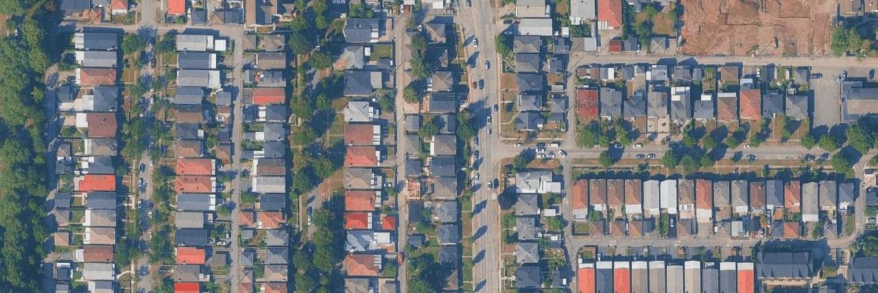 aerial view