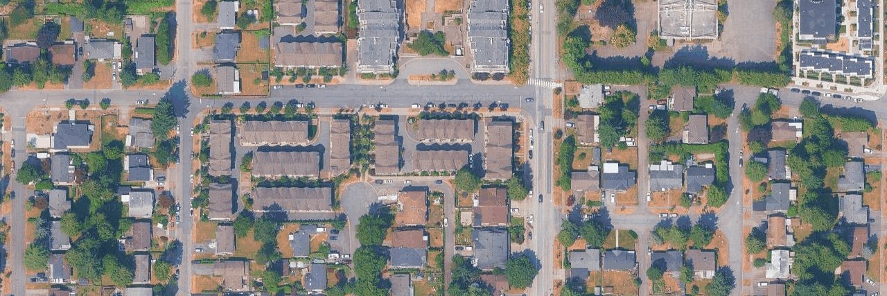 The Virtue aerial view