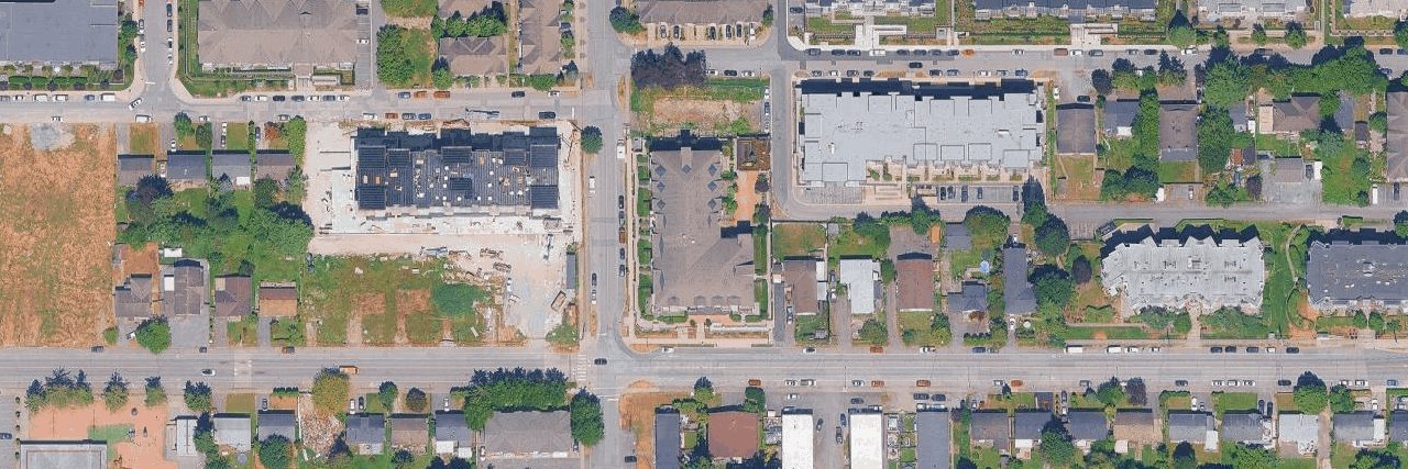 The Benjamin aerial view