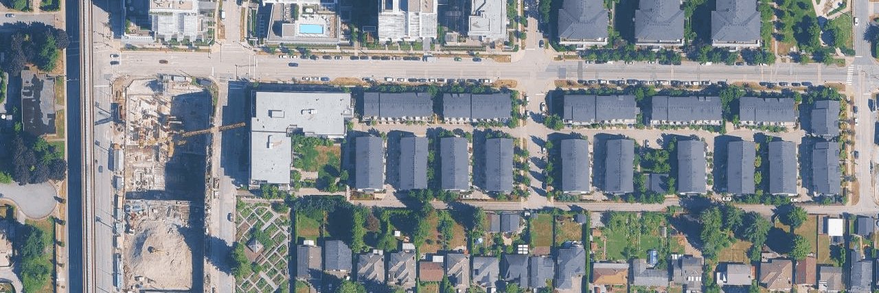 Black And White aerial view