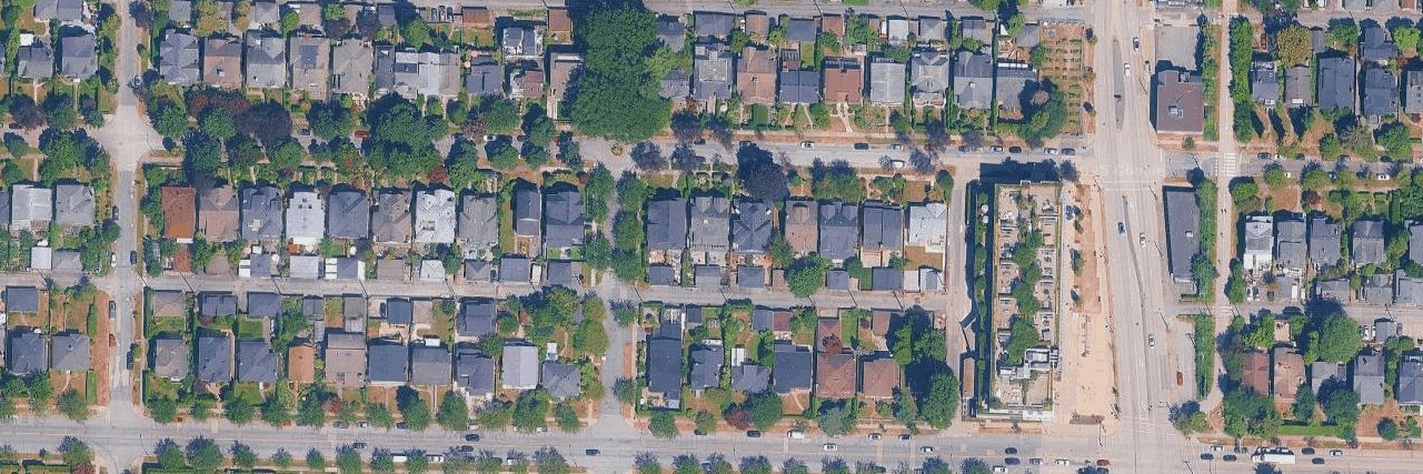 Kitsilano aerial view