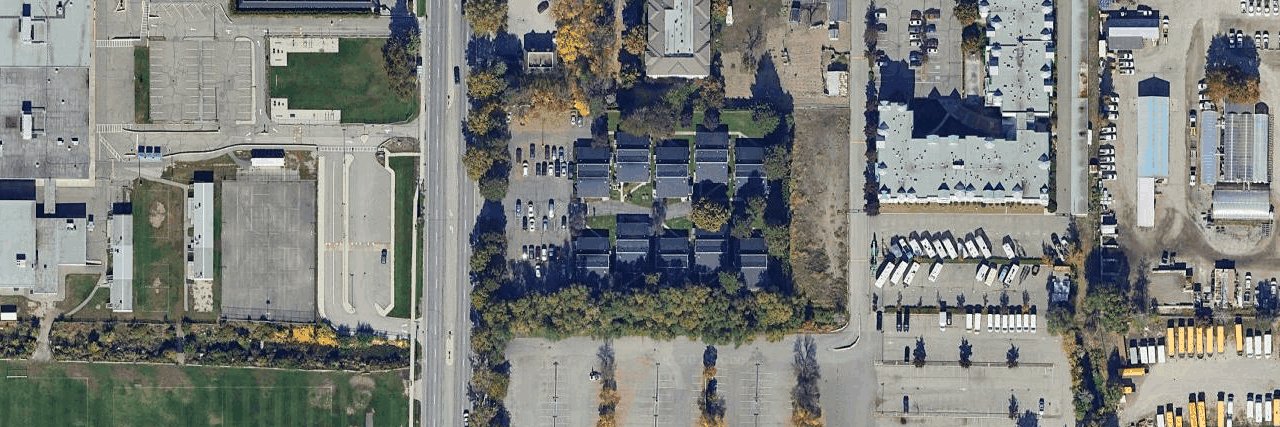 aerial view