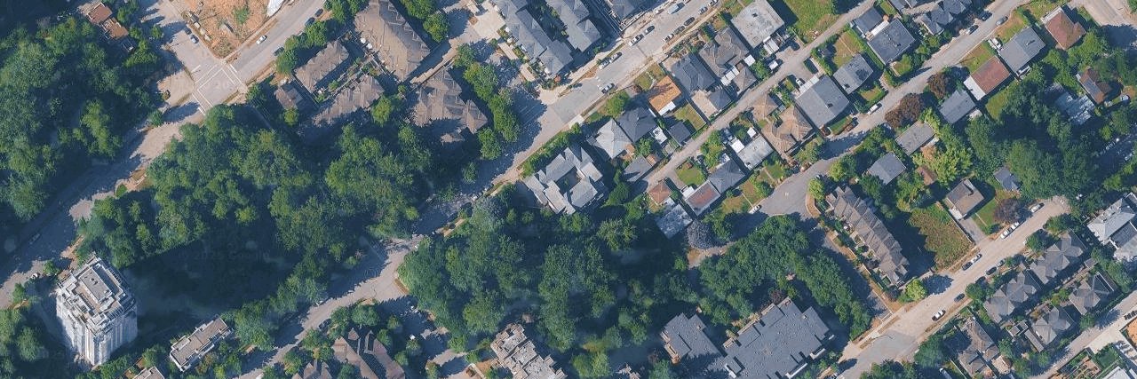 Leeside Creek aerial view
