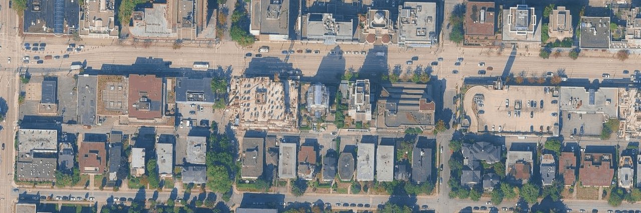 City Gardens aerial view