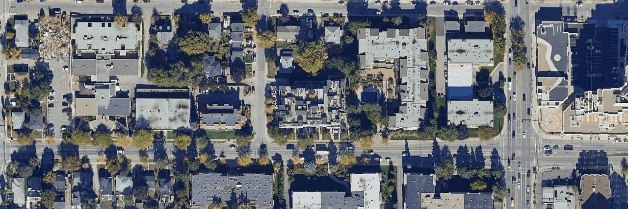 aerial view