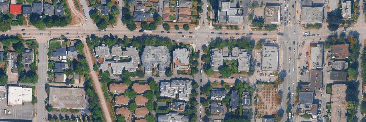 The Carlton aerial view