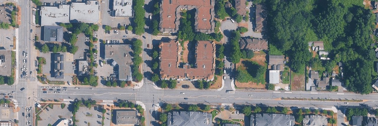 Surrey Town Manor aerial view