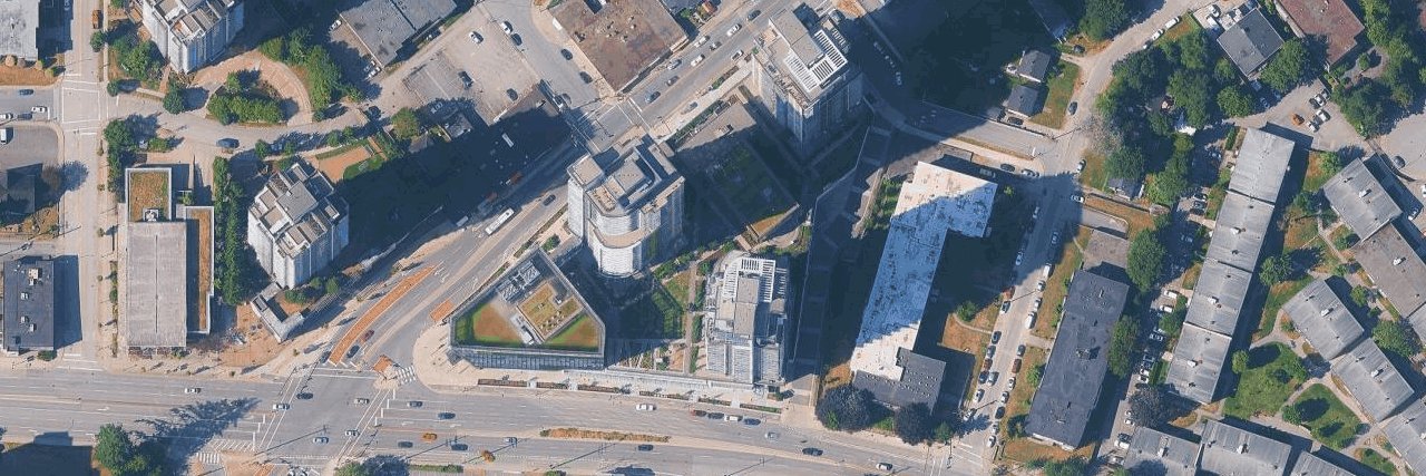 Kings Crossing I aerial view