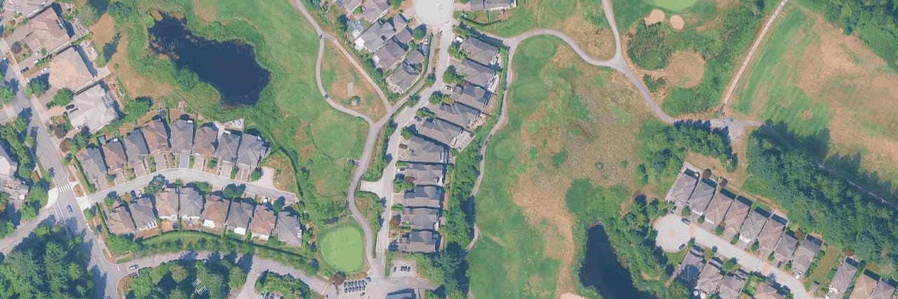 Coquitlam aerial view