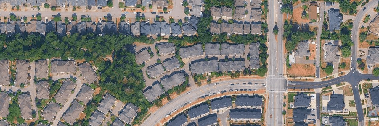 Forest Gate aerial view