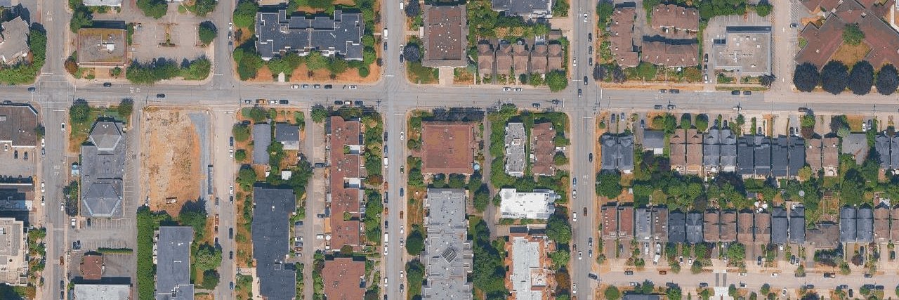 Brockton Place aerial view