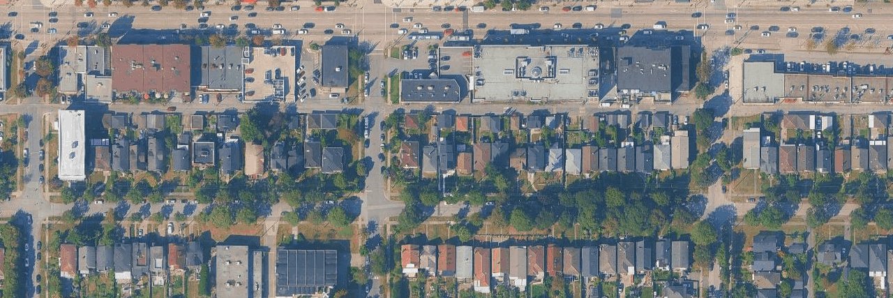 aerial view