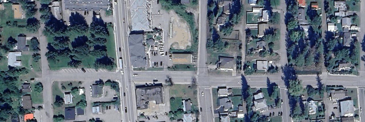 aerial view