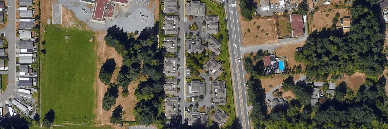 Pleasant Valley Village aerial view