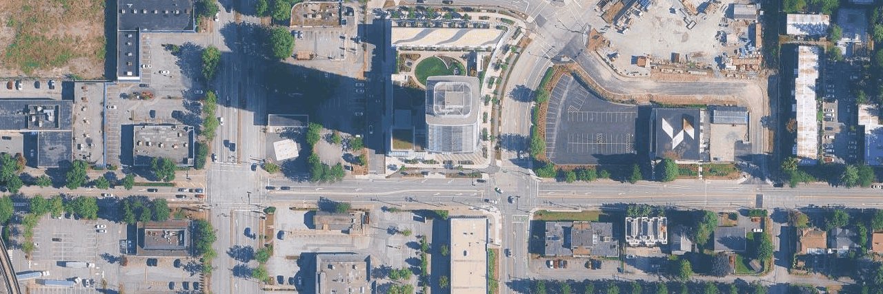 aerial view
