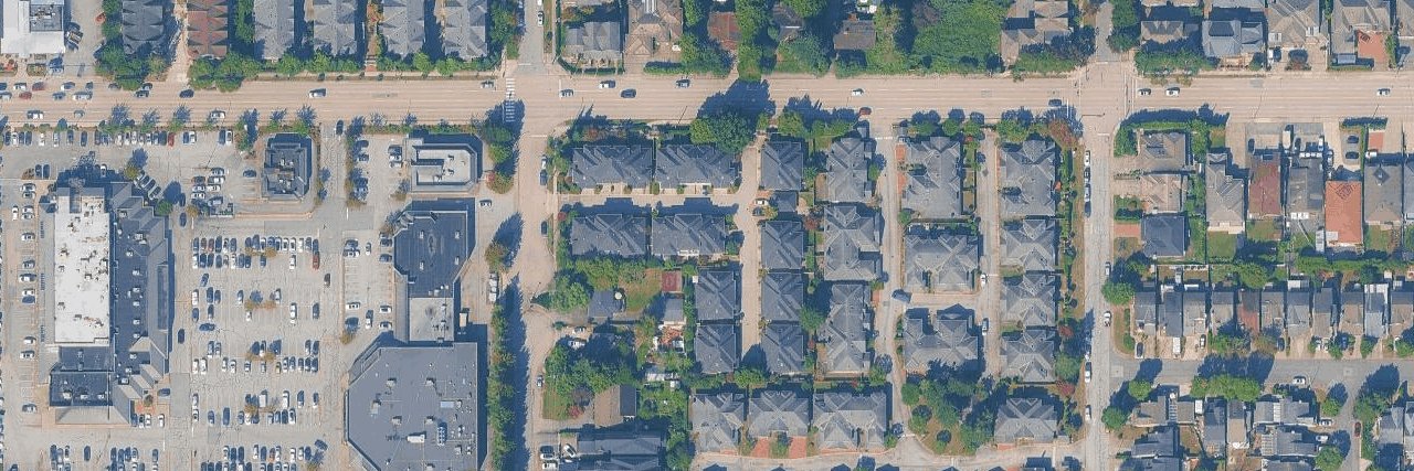 Hillsborough Townhomes aerial view